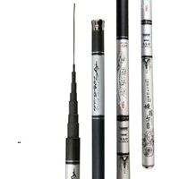 Cần Câu Tay Carbon Gama Seiko - Tặng Kèm Lưỡi Và Cước Câu