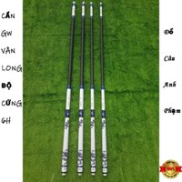 Cần Câu Tay Câu Đài GW Vân Long Kèm Nhẫn Kèm Ngọn Độ Cứng 6h Carbon Xoắn CC-15 - Đồ Câu Cá Hà Nội
