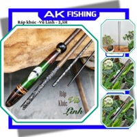 Cần câu tay đế vương ráp khúc Vũ Linh độ cứng 2,5H chuyên câu đơn đài chép rô diếc chất lượng giá rẻ AKA FISHING