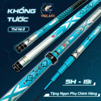 Cần câu tay Gama FX Khổng Tước 5H thế hệ 2 chuyên câu đơn đài chất liệu carbon hàng chính hãng  - Hải Linh Fishing