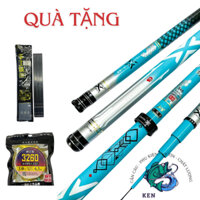 Cần câu tay Gama Khổng Tước 5H (Huyền Ảnh Xanh) thế hệ 2 chuyên câu đơn đài chất liệu carbon Đồ Câu Kenfishing