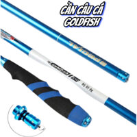 Cần câu tay Goldfish độ cứng 3h chuyên câu đơn đài tạo cảm giác carbon cao cấp tặng ngọn phụ Đồ Câu Việt Bắc