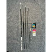 Cần Câu Tay GUF Hắc Bạch 5H 28i F1 Tặng Kèm Ngọn Trục Phao Thẻo