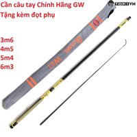 Cần câu tay GW 8H , tặng kèm đot phu , hang đanh bao lưc, 3m6 - 4m5 - 5m4 - 6m3 - Top1VN - 3m6