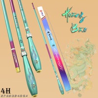 Cần câu tay GW Hoàng Bào 4H - Siêu cảm giác - Tặng kèm ngọn Phụ full size 2m7 đến 5m4 - BB44