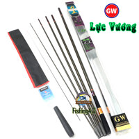Cần câu Tay Gw Lực Vương 力王 Chính hãng - Carbon 2 da xoắn toàn thân
