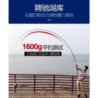 Cần câu tay GW vân long 6H nhấc tĩnh cá 2kg y hình đủ sai 3m6 đến 6m3
