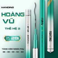 Cần câu tay Handing Hoàng Vũ 5H TH2 tặng kèm ngọn phụ + phao + trục