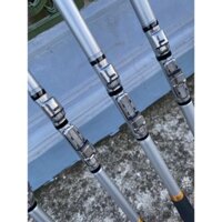 Cần Câu Tay Hỗ Trợ Máy ISO_ Tặng Kèm Ngọn Và Khoen Cần Cần Câu Cá Hỗ Trợ Máy