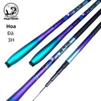 Cần Câu Tay Hoa Đà 3H Thu Ngọn 70cm Cacbon
