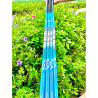 Cần câu tay Huyền Ảnh 5H bản xanh có vòng chống nổ, rảnh chống kẹt