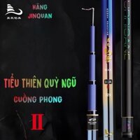 Cần Câu Tay Jinquan Tiểu Thiên Quỳ Ngũ Cuồng Phong 2, 5,5H 19i- Cần Câu Đơn, Cần Câu Đài Chuyên Săn Hàng Tuấn Fishing