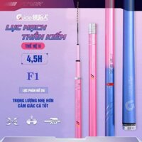 Cần Câu Tay Lục Mạch Thần Kiếm TH2 ( F1 ) 4,5H Tặng kèm một ngọn phụ zin