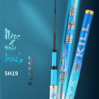Cần câu tay Ngọc Tiêu Kiếm 5H săn chép trắm trôi chất liệu carbon xoắn CD32 ka6b5678