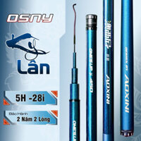 Cần Câu Tay Osny Kỳ Lân 5H Cần Săn hàng Tổng Hợp Carbon 8 lớp 40T Cao Cấp Bảo Hành 2 Năm 2 Lóng Tặng Kèm Ngọn Và Nhẫ nja