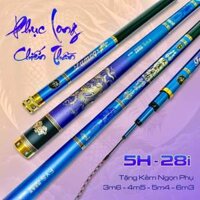 Cần Câu Tay Phục Long Chiến Thần 5H-28i kèm ngọn phụ hàng chính hãng sale giá rẻ