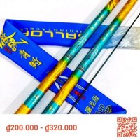 Cần câu tay phục long F1 6h3 3m6-7m2 tặng trục pháo lưỡi và túi vải
