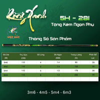 Cần Câu Tay Rồng Xanh Độ Cứng 5H Chuyên Câu Đơn Đài nguyên liệu Carbon thời thượng tặng thêm Ngọn Đồ Câu Y2K