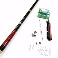 Cần câu tay shimano 5h kèm phụ kiện (HĐ91) gfgfg