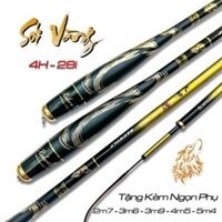 cần câu tay sói vàng 4h
