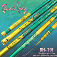 Cần Câu Tay Thanh Long 6H - Chất Lượng Tốt - Tặng Kèm Ngọn Zin - Đủ Size 3m6 - 7m2 BB38 nakijđavgha112