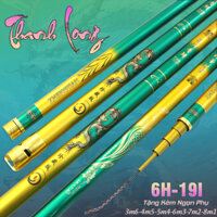 Cần Câu Tay Thanh Long 6H - Chất Lượng Tốt - Tặng Kèm Ngọn Zin - Đủ Size 3m6 - 7m2 BB38