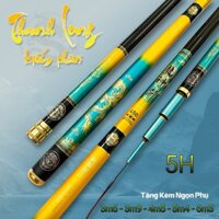 Cần câu tay Thanh Long KIếm Thần 5H Cao  đủ size 3m6, 3m9, 4m5, 5m4, 6m3