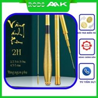 Cần câu tay vàng ánh kim 2H daiwa carbon cần câu đơn câu đài siêu dẻo  siêu bền chính hãng chất lượng  gia rẻ