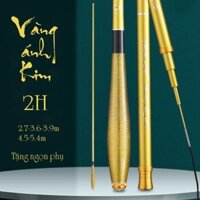 Cần Câu Tay Vàng Kim 2H Cần Câu Đài Câu Đơn Carbon Cần Câu Cá Cao Cấp