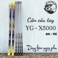 Cần Câu Tay WAR HORSE YG-X5000 6H 19i Chính Hãng