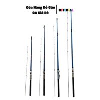 Cần câu tôm mực siêu nhẹ, siêu dẻo ngọn dấu trong thân  - độ cong S  - chất liệu sợi thủy tinh.