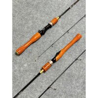 Cần Câu  UL  Cán gỗ ( Phủ  Màu Gỗ  tự nhiên )  Ngọn Đặc siêu dẻo