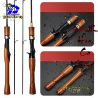 Cần Câu UL Giá Rẻ ( THẾ HỆ MỚI )  , Cần UL Cán Gỗ câu Lure , câu suối, cháp