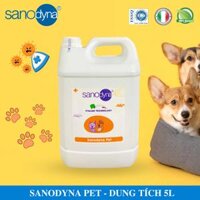 Can chiết dung dịch sát khuẩn cho thú cưng Sanodyna Pet [Dung tích 5L]