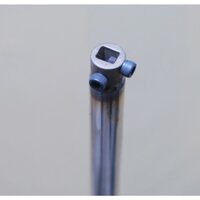 Cán Dao Cạo Mủ Cao Su - Inox - Rút Tăng Giảm Kích Cở.
