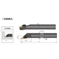 Cán dao tiện móc lỗ S20 25 32- MVXNR, lắp chíp VN1604
