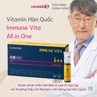 [CẬN DATE - SALE MẠNH] Vitamin Hàn Quốc Immune Vita All in One Dr Rootem Combo Viên Nang Lỏng Set 14 chai