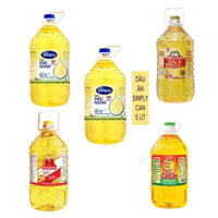 Can Dầu Ăn 5 Lít Vạn Thọ / Olita / Trường An / Simply / Cái Lân / Ochird,.. Nguyên Liệu Nấu Thơm Ngon