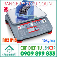 Cân đếm điện tử Ohaus RC21P15 15kg/0.5g - Ohaus Ranger 2000 Count