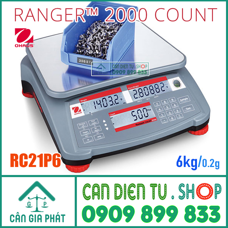 Cân đếm Ranger Count 2000 Compact Bench Scale