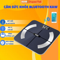 Cân Điện Sức Khỏe Điện Tử KAW, Phân Tích Chỉ Số Kết Nối Điện Thoại Qua Bluetooth, Bảo Hành 12 Tháng