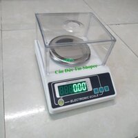 Cân điện tử 2 số lẻ cân carat đá 1kg 3kg 600g 2kg cân định lượng phối pha màu giá siêu rẻ chất lượng ổn định