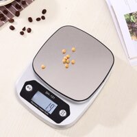 Cân điện tử 3kg-0.1g màu bạc và đen 20x15cm tốc độ xử lý nhanh 8814