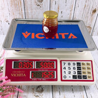 Cân Điện Tử 40Kg VICHITA V368 - Cân tính tiền điện tử bán hàng, Cân hàng hóa, thực phẩm, nông sản