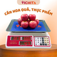 Cân điện tử 40kg/5g VICHITA V368 - Cân có chức năng tính giá tiền tiện dụng bán hàng thực phẩm rau củ quả