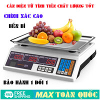 Cân điện tư cân điện tử siêu chính xác - Cân điện tử tính giá loại 40kg chất lượng tốt siêu chuẩn xác chống nước thiết kế thông minh bền với thời gian mẫu 8 - Bảo hành uy tín 1 đổi 1