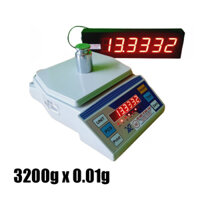 Cân Điện Tử Cân Vàng Tiểu Ly Mini 3200g/ 0.01g VMC FHB/Bảo Hành 24 Tháng