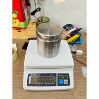 Cân điện tử CAS SW1A Mức cân 6kg độ đọc 0.2g cân thông dụng hiện đại