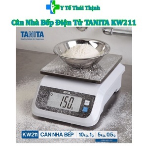 Cân điện tử chống bụi và chống thấm nước Tanita KW-211