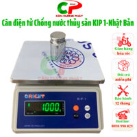 Cân điện tử chống nước KIP-1,3kg/7,5kg/15kg/30kg Nhật Bản chuyên dùng cân thủy sản,hóa chất.